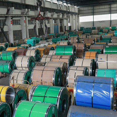 SUS 301 321 310S Stainless Steel Coil Customized BA 2B Surface Cold Rolled